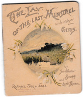 The Lay Of The Last Minstrel By Sir Walter Scott & Lord Byron, Tranche Dorée, Illustrateurs Nommés - Kultur
