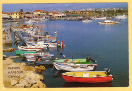 Boats In Paphos Harbor, Harbour, Cyprus - Chypre