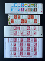 France 2010 N° 4459 à 4472 - 4 Bas De Feuille Coin Daté Tête-bêche Cheffer Beaujard Salon Timbre 40 Ans Boulazac - Unused Stamps