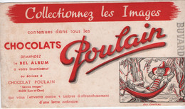 Buvard Ancien/CHOCOLATS  POULAIN/ Collectionnez Les Images / " Joli Chapeau "/BLOIS/ Vers 1950-1960        BUV531 - Cacao