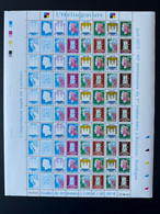 France 2010 N° 4465 à 4472 - Planche Feuille Entière Héliogravure Cheffer Beaujard Salon 40 Ans Imprimerie Boulazac - Unused Stamps