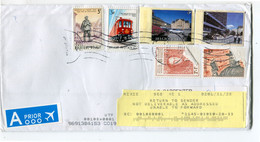 2023 Cover To Tamuning Guam And Returned With Nixie Yellow Sticker RTS Unable To Forward - Not Deliverable As Addressed - Storia Postale