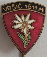 VRSIC 1611m Skiing Alpinism, Mountaineering Slovenia Ex Yugoslavia  C/1 - Alpinism, Mountaineering