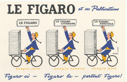 BU 2623  /   BUVARD   LE FIGARO    ( 21,00 Cm X 13,50 Cm) - Papeterie