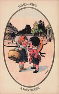 ILLUSTRATEURS - S10011 - Wuyts - Gosses De Paris à Montrouge - Enfants Panier Chapeau - L1 - Wuyts