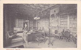 CPA ABBOTSFORD- CASTLE INTERIOR, THE LIBRARY - Roxburghshire