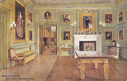 CPA WARWICK- CASTLE INTERIOR, THE GREEN DRAWING ROOM - Warwick