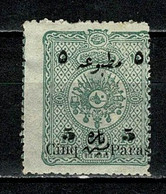 Turkiye Journaux 1894 Yv. 16A* (2 Scans) MH Neuf Avec Trace De Charnière / Nieuw Met Plakkerspoor - Dagbladzegels