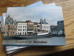 Cpsm Bateau Identifié "stadhuiskade "groeten Uir Maasluis - Remorqueurs