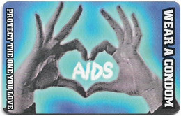 Namibia - Telecom Namibia - Aids, My Future My Choice - Wear A Condom #2, 2000, 10$, Used - Namibia