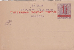AUSTRIALIA - VICTORIA - INTERO POSTALE NON VIAGGIATO - Covers & Documents