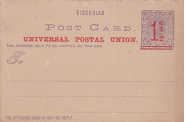 AUSTRIALIA - VICTORIA - INTERO POSTALE NON VIAGGIATO - Briefe U. Dokumente