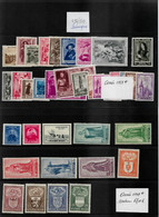 PM240/ Belgique - België Année 39-47-48-50-53 à 55 * BLOC 26 ** 1107 € De Cote - Unused Stamps