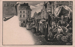 Belgique - Liege - Marché Aux Légumes - Carte Postale Ancienne - - Liege