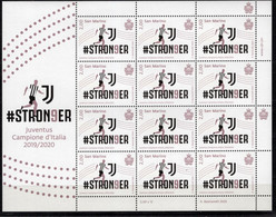 2020 - SAN MARINO - Juventus 1Mf -  NH - ** - Unused Stamps