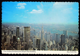 United States USA 1975 / View Looking Northeast From Empire State Building, New York City, Panorama - Chrysler Building