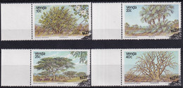 MiNr. 78 - 81 Südafrika, Venda 1983, 3. Aug. Bäume (II) - Sauber Gestempelt - Venda