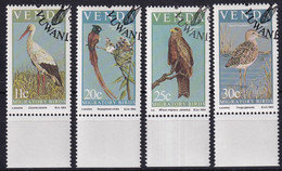 MiNr. 91 - 94 Südafrika, Venda 1984, 26. April. Zugvögel (II) - Sauber Gestempelt - Venda