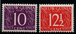 Pays Bas : Nouvelle Guinée N° 8 Et 9 X Neufs Avec Traces De Charnière Année 1950 - Nouvelle Guinée Néerlandaise