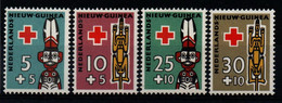 Pays Bas : Nouvelle Guinée N° 47 à 50 X Neufs Avec Trace De Charnière Année 1955 - Niederländisch-Neuguinea