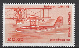 FRANCE 1895 TIMBRE POSTE AERIENNE 58b HYDRAVION CAMS 53 - Luftpost