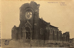 Nieuwpoort Ruïne Van De Kerk 14-18 - Nieuwpoort