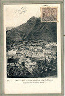 CPA - (CAP VERT) CABO-VERDE - Vista Parcial Da Villa Da Ribeira - Grande-Itha De Santo Antao 1905 - Cap Vert