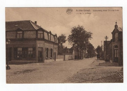 2 Oude Postkaarten Achterbroeck  Achterbroek  Steenfabriek Steenweg Naar Brasschaat - Kalmthout