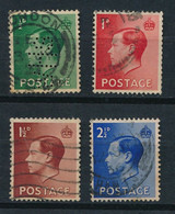 °°° UK - Y&T N°205/8 - 1936 °°° - Used Stamps