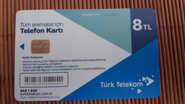 Phonecard Turkey 8TL Used  Rare ! - Türkei