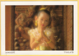 Sawasdee - Means To Show To Pay Respect Or To Welcome In Thai - Girl -Thailand - Azië