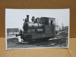 DEN HAAG LOOSDUINEN (Pays Bas) Carte Photo Dépot Des Trains Machine à Vapeur 1955 - Den Haag ('s-Gravenhage)