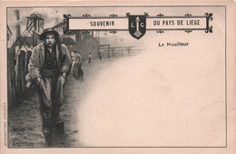 Belgique - Liege - Souvenir Du Pays De Liege - Le Houilleur - Carte Postale Ancienne - - Liege