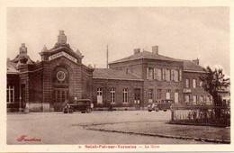 Saint-Pol-sur-Ternoise - La Gare (carte Non écrite) - Samer