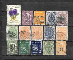 FINLANDE Petit Lot Dont Sc196 Obl - Collections