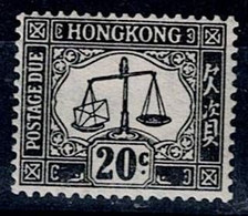 HONG KONG 1938 POSTAGE DUE MI No 11 MLH VF!! - Portomarken