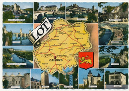 CPM - VAR - Carte Du Département Du Var (83) - Petites Vues Des Localités Au Tour De La Carte - Sonstige & Ohne Zuordnung