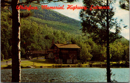 New York Adirondacks Whiteface Memorial Highway Entrance 1971 - Adirondack