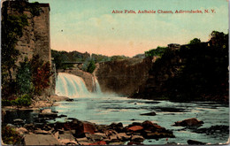 New York Adirondacks Ausable Chasm Alice Falls - Adirondack