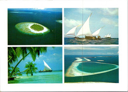 (3 Oø 19)  Maldives Islands Posted To Australia 1987 - Male Atoll - Maldives