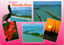 (3 Oø 19) USA Posted To Australia 1995 - FLoriday Keys - Key West & The Keys