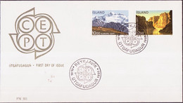 Islande - Island - Iceland FDC2 1986 Y&T N°601 à 602 - Michel N°648 à 649 - EUROPA - FDC