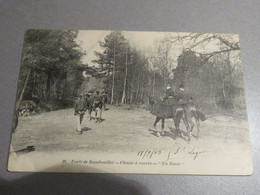 FORET DE RAMBOUILLET, YVELINES, CHASSE A COURRE, CPA - Medan