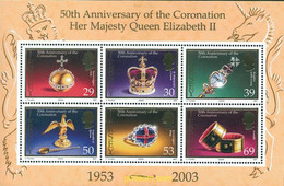 126501 MNH JERSEY 2003 50 ANIVERSARIO DEL ACCESO AL TRONO DE ISABEL II - Horlogerie