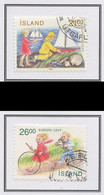 Islande - Island - Iceland 1989 Y&T N°654 à 655 - Michel N°701 à 702 (o) - EUROPA - Used Stamps