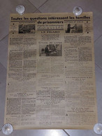 AFFICHE De Mairie 1941 "Questions Des Familles De Prisonniers - 43x59 - TB - Afiches