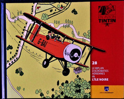 TINTIN En AVION - 28 - Le Biplan D'acrobaties Aériennes De L'ÎLE NOIRE - Éditions Moulinsart - ( 2015 ) . - Tintin