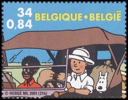 3049**(BL93) - 70e Anniversaire "Tintin En Afrique"/ ‘Kuifje In Afrika’/ „Tim Und Struppi In Afrika“/"Tintin In Africa" - Philabédés (comics)