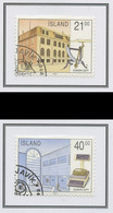 Islande - Island - Iceland 1990 Y&T N°679 à 680 - Michel N°726 à 727 (o) - EUROPA - Gebruikt