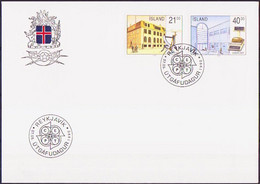 Islande - Island - Iceland FDC 1990 Y&T N°679 à 680 - Michel N°726 à 727 - EUROPA - FDC
